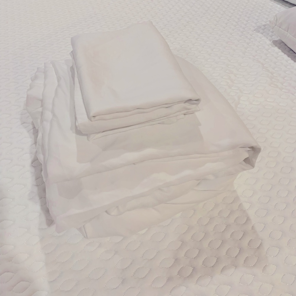 West Elm Tencel King size sheet set